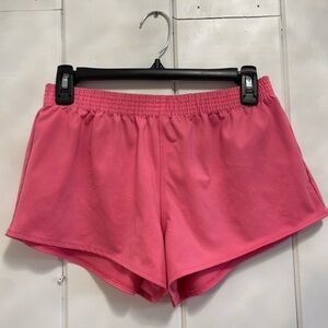 Pink shorts